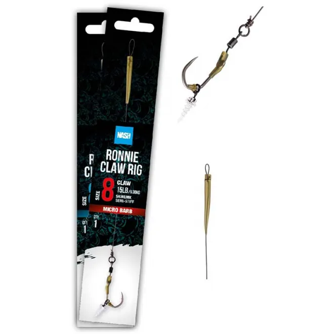 Nash Ronnie Claw Rig Size 8