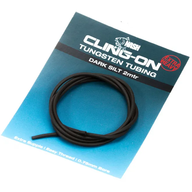 Nash Cling-On Tungsten Tubing Dark Silt
