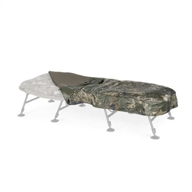 Nash Indulgence Waterproof Bedchair Cover Camo Wide
