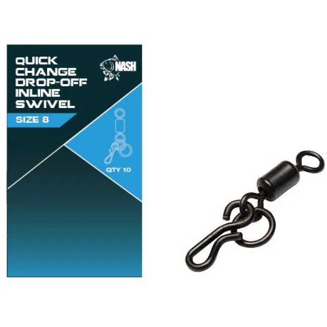 Nash Quick Change Drop Off Inline Swivel 8