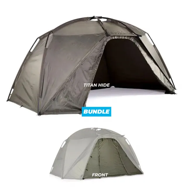 Nash Titan Hide BUNDLE - Bivvy plus Front