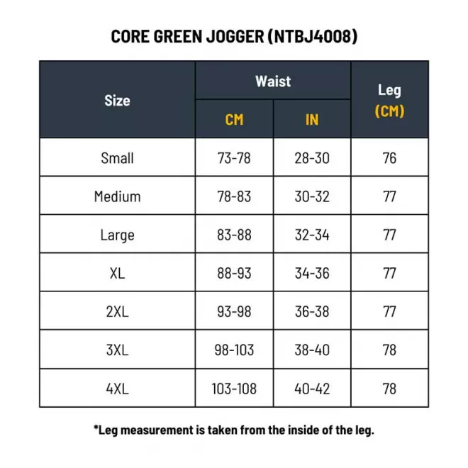 Navitas CORE Green Joggers M