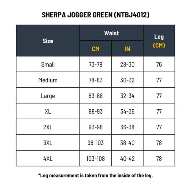 Navitas Sherpa Joggers Green M