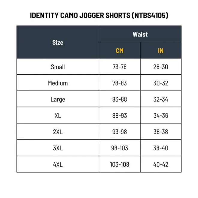 Navitas Identity Jogger Shorts Camo M