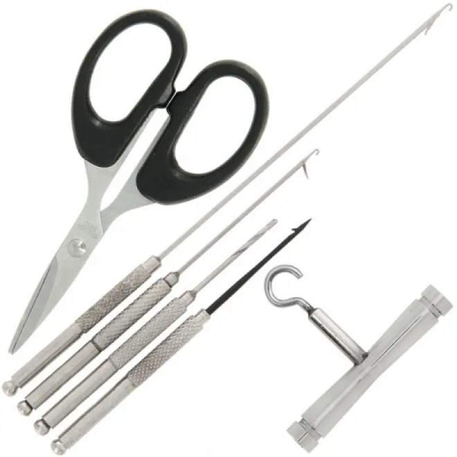 NGT Deluxe Baiting Needle & Scissor Set