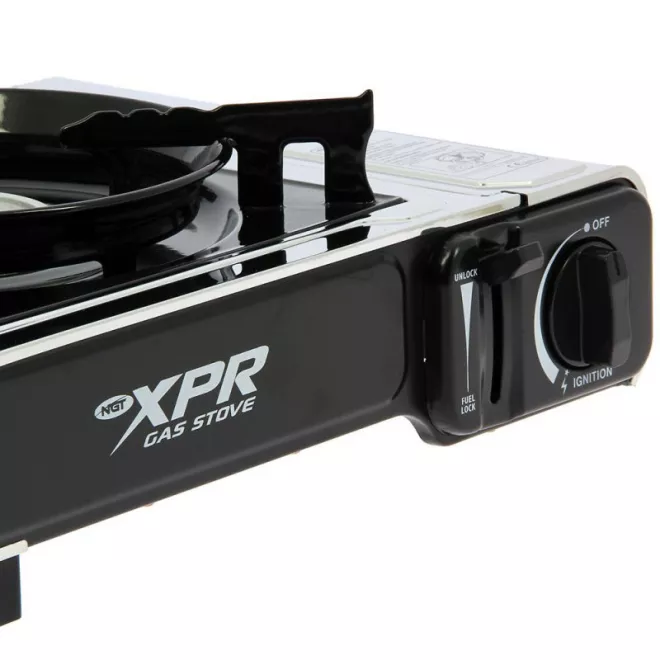 NGT XPR Stove - Edelstahl Outdoor Gaskocher mit Koffer
