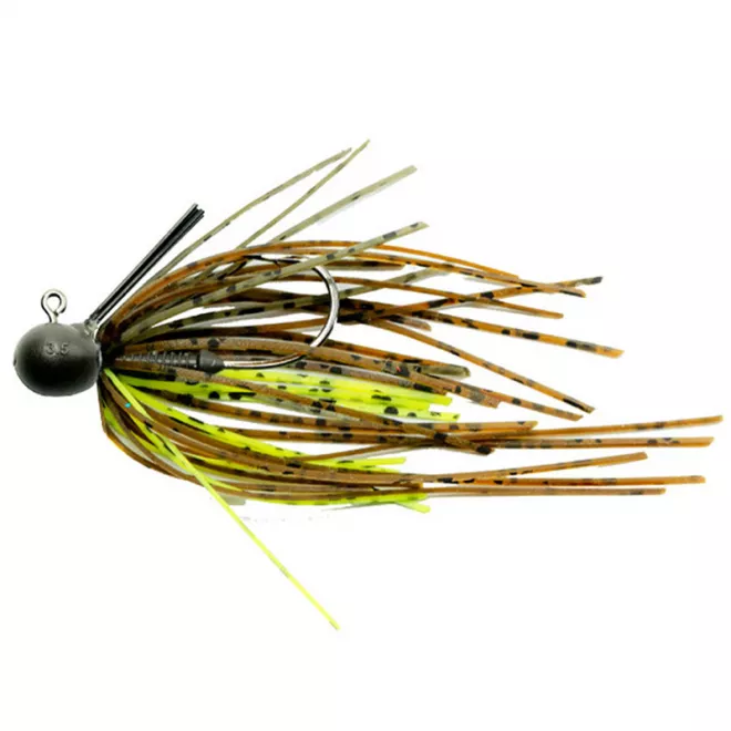 Noike Kaishin Finesse Jig 3,5 g Green Pumpkin Chartreuse #11