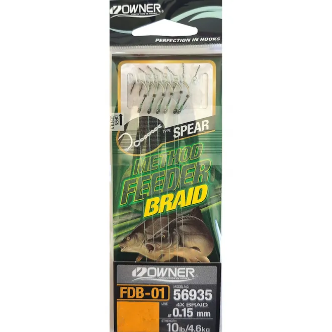 Owner Method Feeder Haken mit Speer 56935 FDB-01 #12