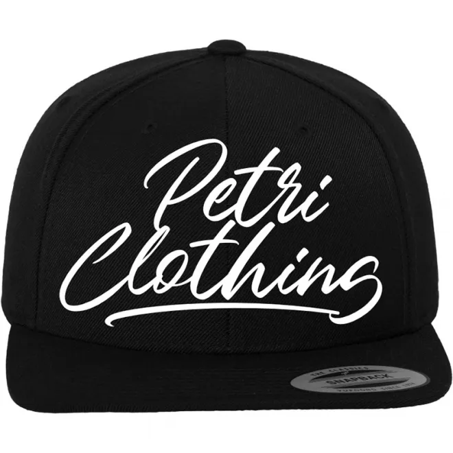 Petri Clothing Snapback Schwarz