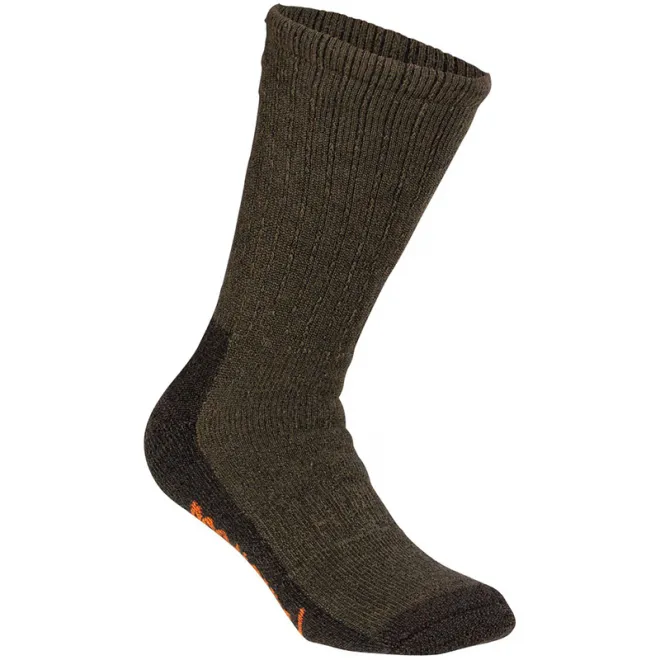 Pinewood Hunters Terry Wool Sock Long Green/Dark Green 39 - 42