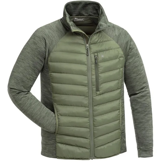 Pinewood Abisko Power Fleece Jacket Clover Green/Dark Green S