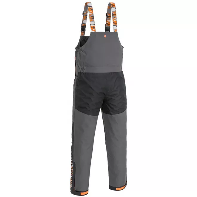 Pinewood Bolmen Fishing Latzhose Dunkelanthrazit/Schwarz S