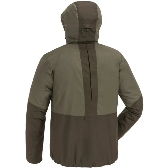 Pinewood Tiveden TC Stretch Jacke Dunkelolive/Wildlederbraun S