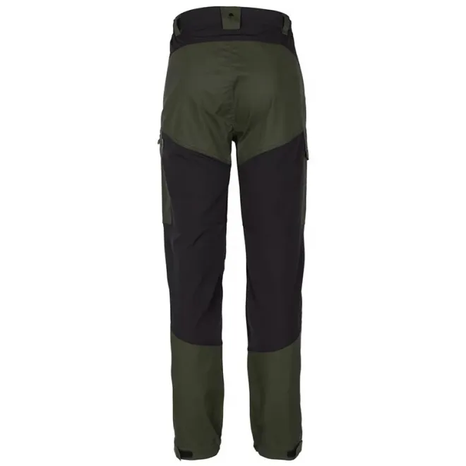 Pinewood Finnveden Trail Hybrid Trousers Black/Mossgreen C48