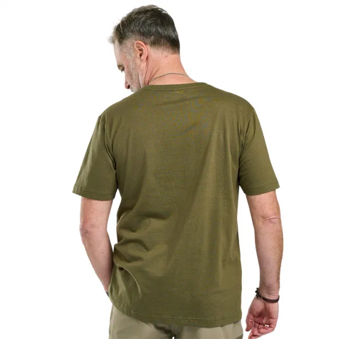 Pinewood Fish T-Shirt Olive M