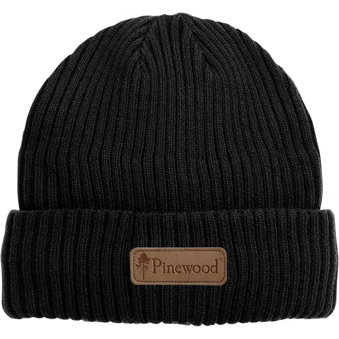 Pinewood New Stöten Strick Mütze - Schwarz