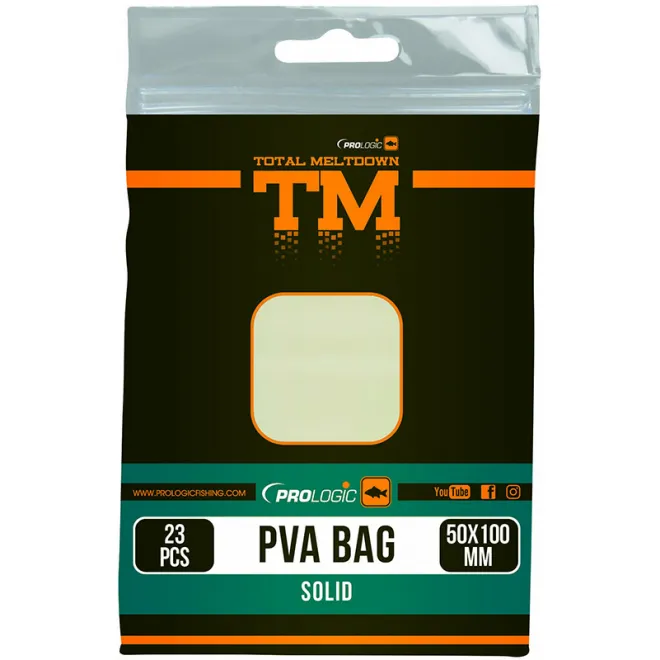 ProLogic Total Meltdown PVA Solid Bullet Bag 55 x 120 mm