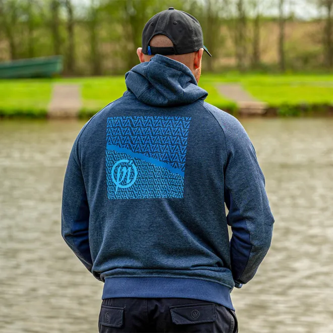 Preston Navy Tide Zip Hoodie M