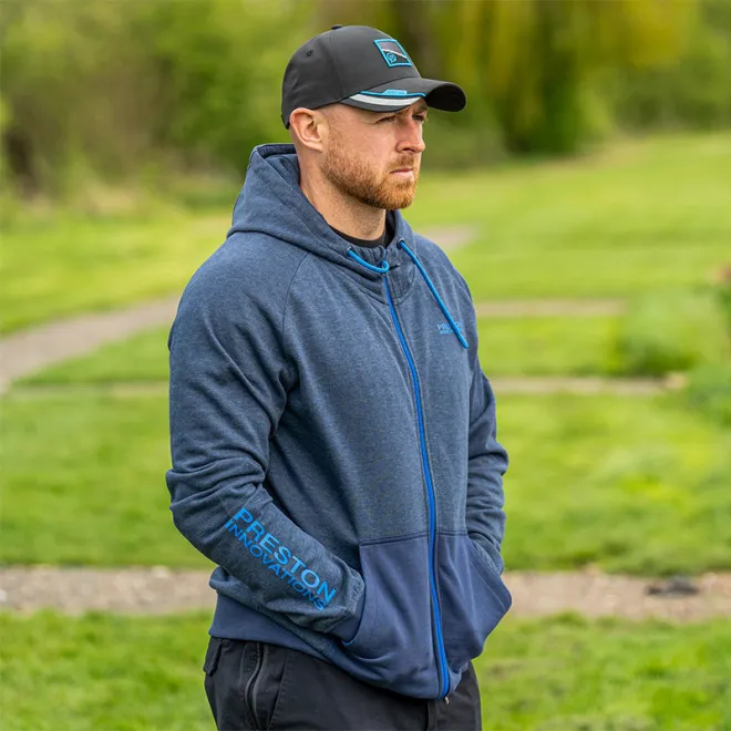 Preston Navy Tide Zip Hoodie M