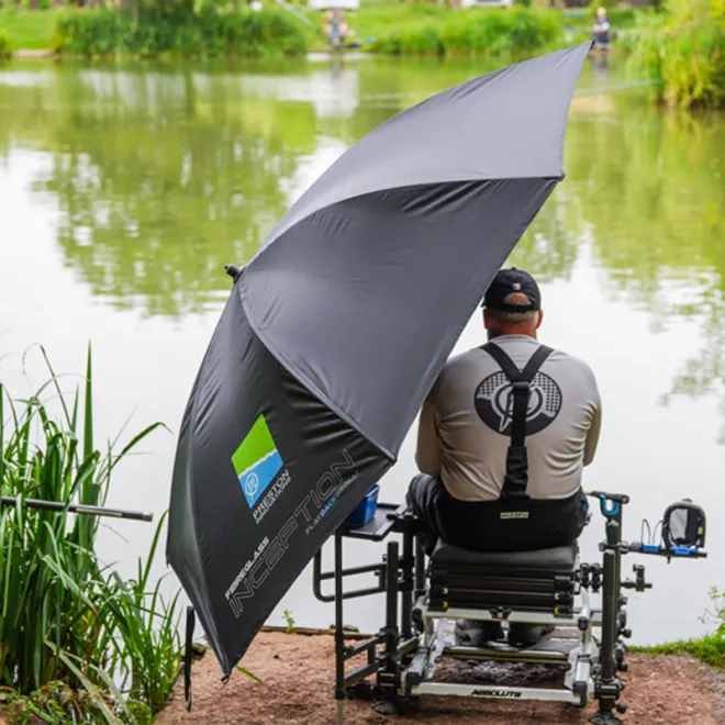 Preston Inception Fibreglass Flatback Brolly 50