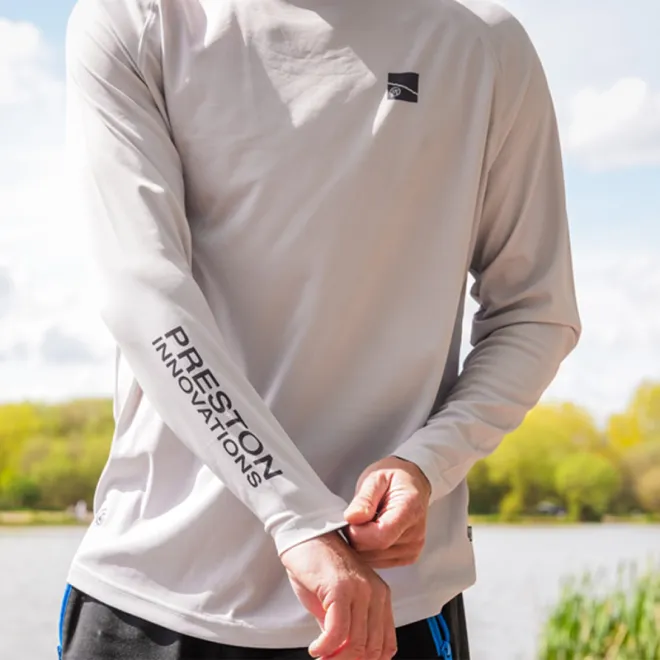 Preston Grey Performance Sun Shirt UPF-4 M