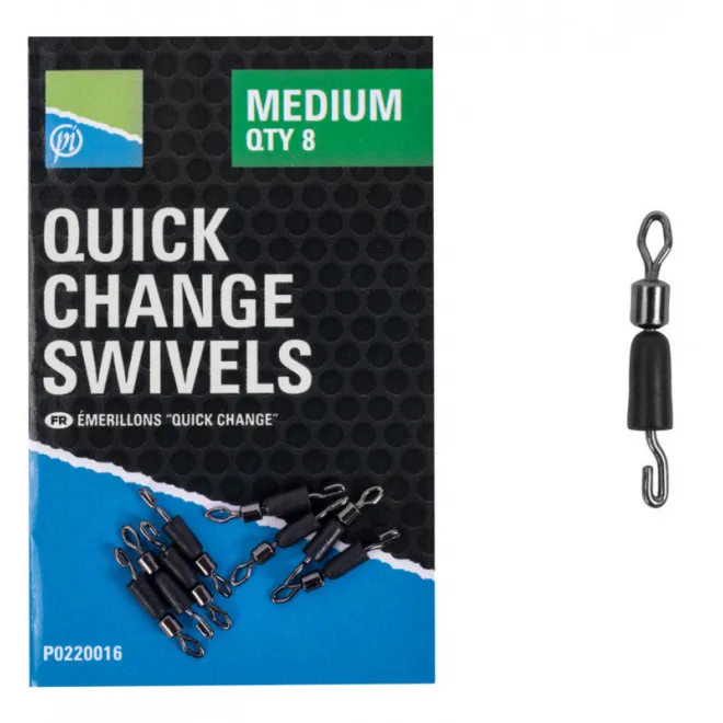Preston Quick Change Swivels Small