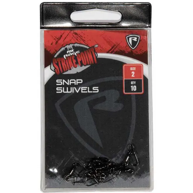 FOX Rage Strike Point Snap Swivel Size 2