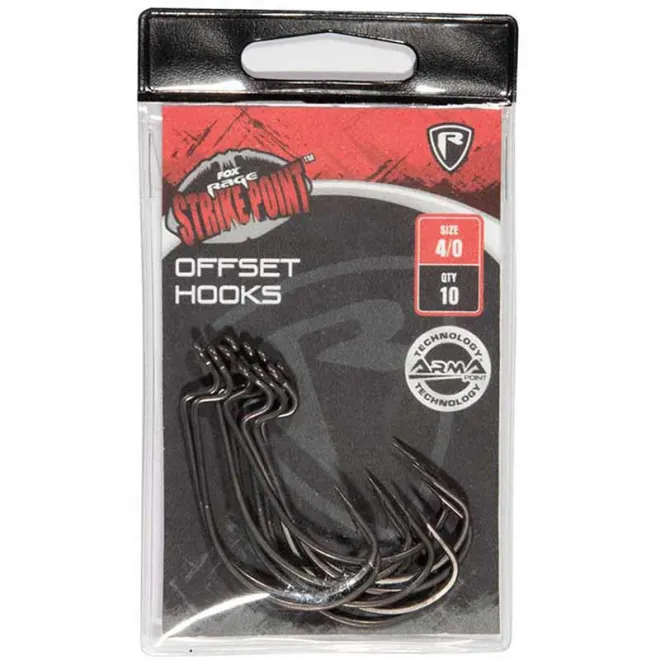 FOX Rage Strike Point Offset Hooks Size 6/0