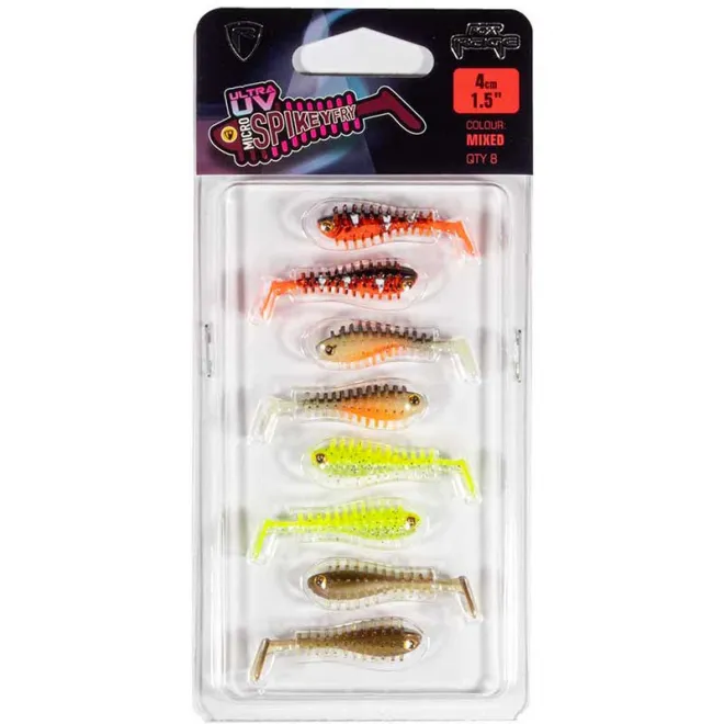 FOX Rage UV Micro Spikey 4 cm Mixed Colour Pack