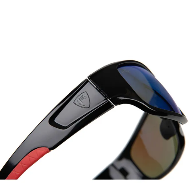 FOX Rage Shield Wraps Brown Lense Mirror Blue