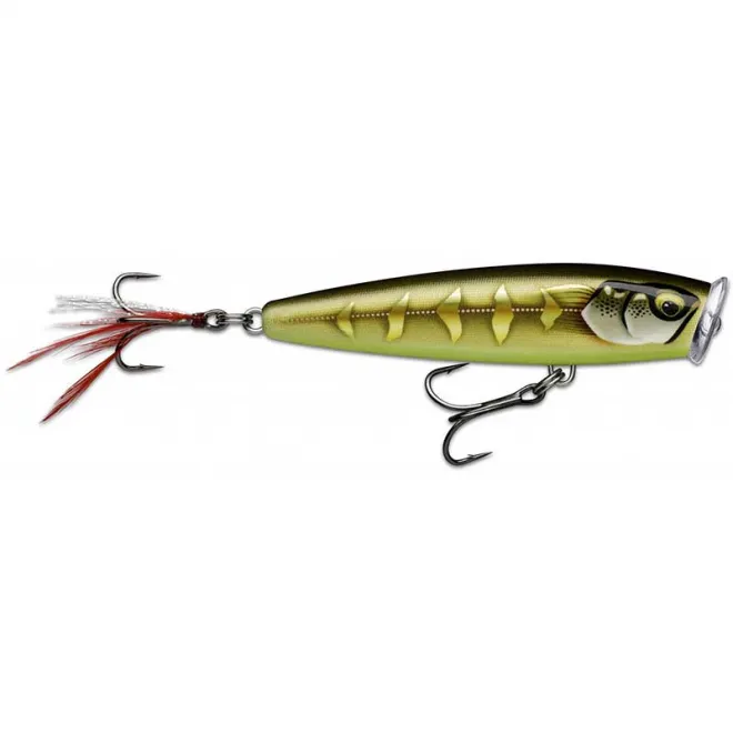 Rapala Skitter Pop Elite SPE95 Gilded Striped Grey Shiner