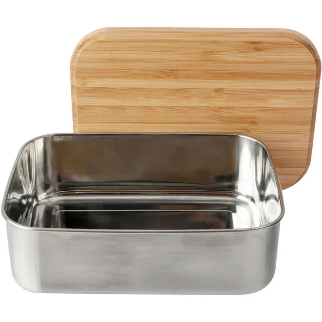 Origin Outdoors Lunchbox Bamboo Edelstahl 1,2 l