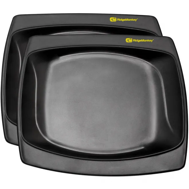 RidgeMonkey DLX Large Plate Twin Pack
