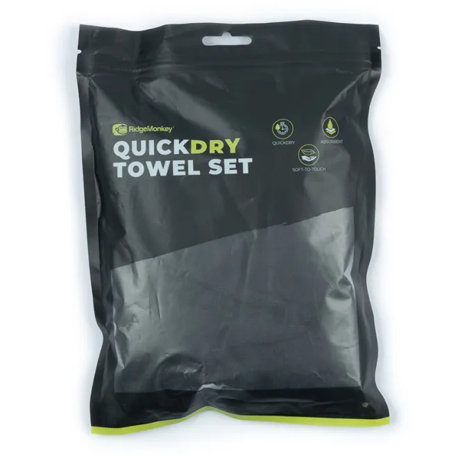 RidgeMonkey QuickDry Towel Set