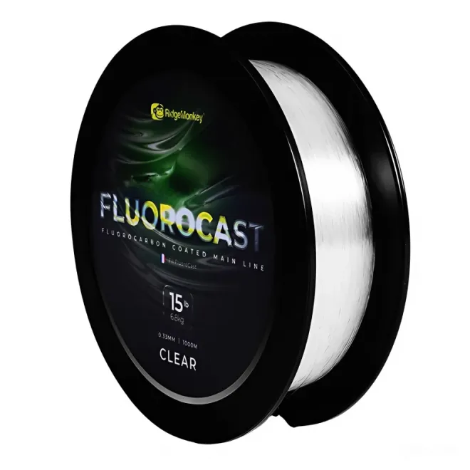 RidgeMonkey FluoroCast Fluoro Coated Mainline 0,33 mm