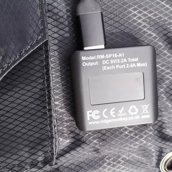 RidgeMonkey Vault 16 W USB Solarmodul