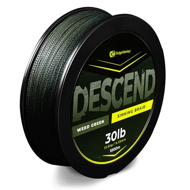 RidgeMonkey Descend Sinking Braid 30 lb 1000 m