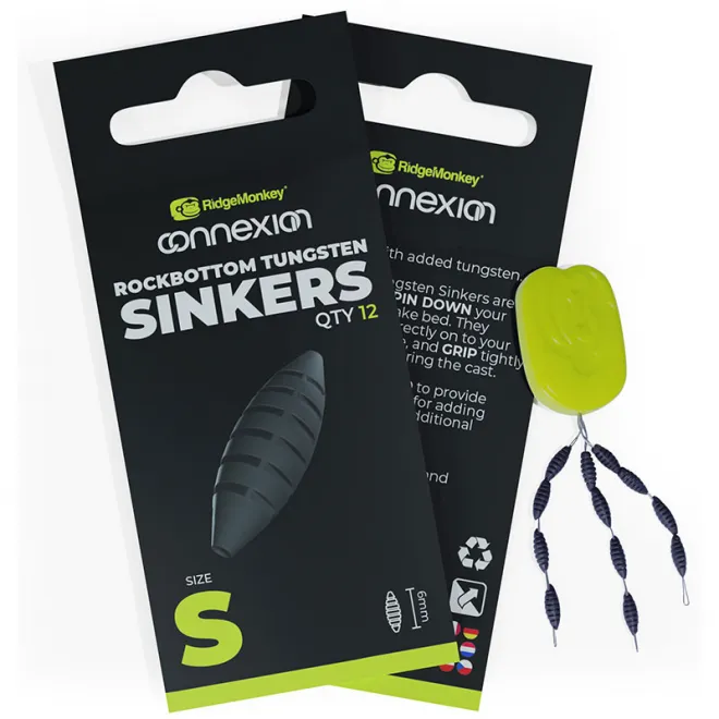 RidgeMonkey Connexion Rock Bottom Sinkers Small