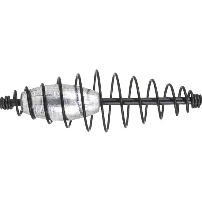 Sänger Futterspirale Schwarz 50 mm 15 g