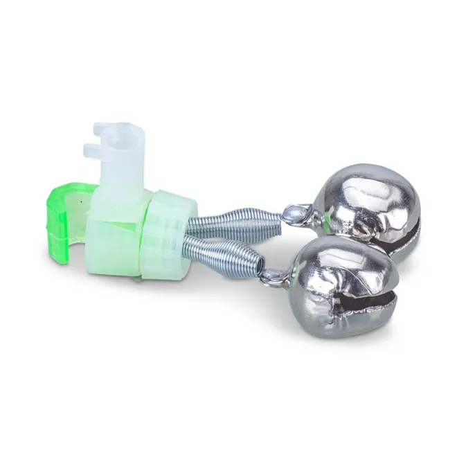 Sänger Doppel Rutenglocke Fluo mit Knicklichthalter - 2 Stück