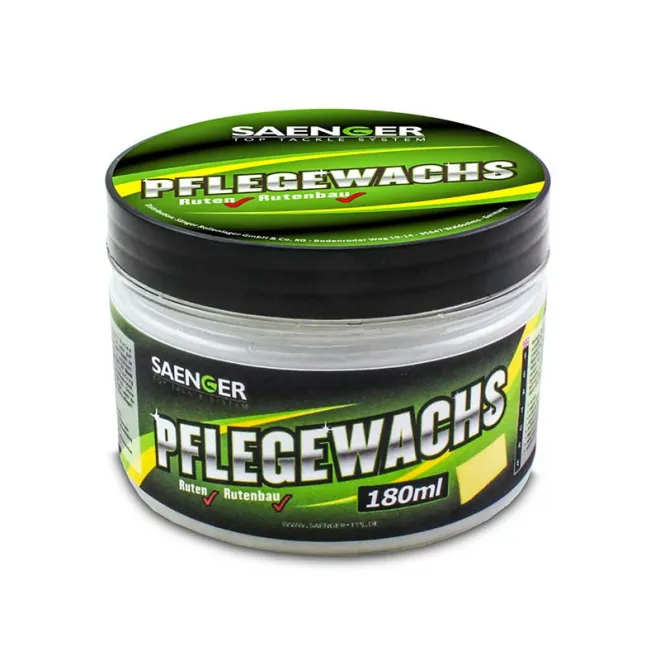 Sänger Ruten Pflegewachs mit Tuch 180 ml