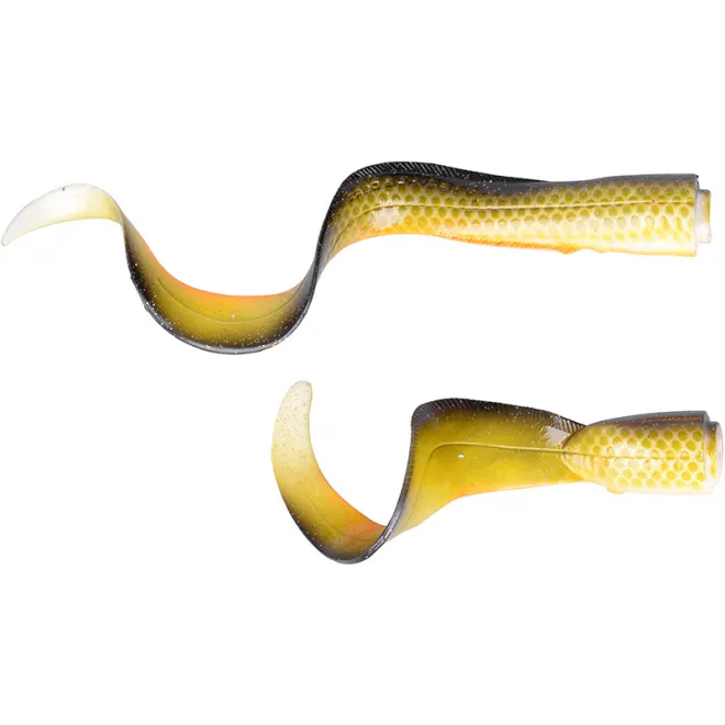 Savage Gear 3D Hard Eel Tails 17 cm - Dirty Roach