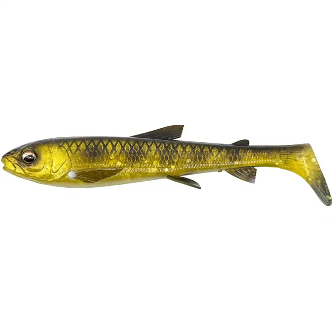 Savage Gear 3D Whitefish Shad 12 cm 14 g 3 Stück Black Gold