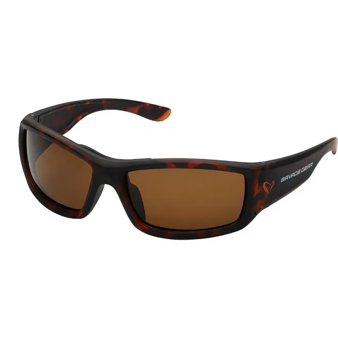 Savage Gear Savage1 Polarized Sunglasses Brown Floating