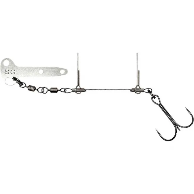 Savage Gear Pro Peg Blade Rig Large #1 8cm 23kg 0,78mm 