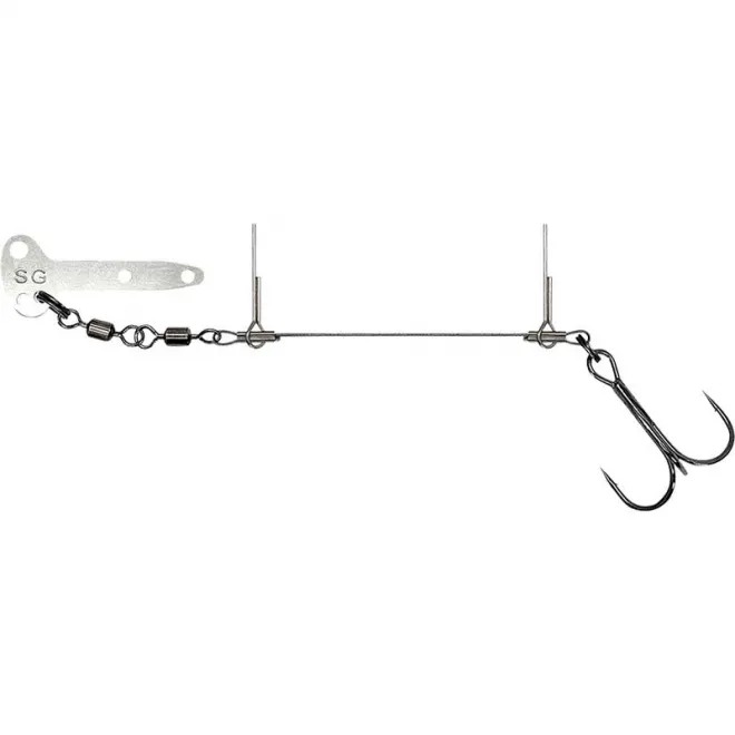 Savage Gear Pro Peg Blade Rig Large #1/0 10cm 23kg 0,78mm 2pcs