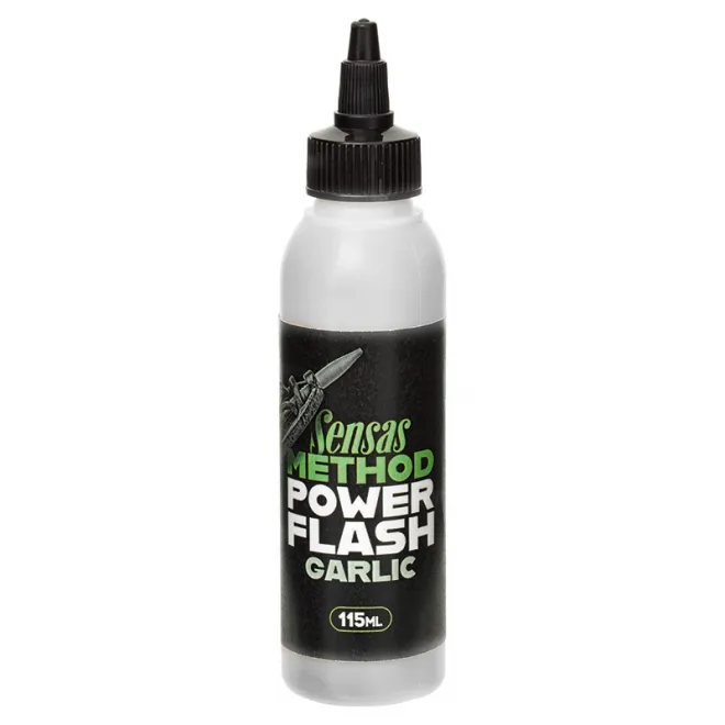Sensas Power Flash 115 ml Garlic