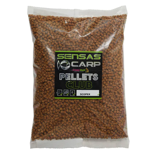Sensas Pellets Club 8 mm Scopex 800 g