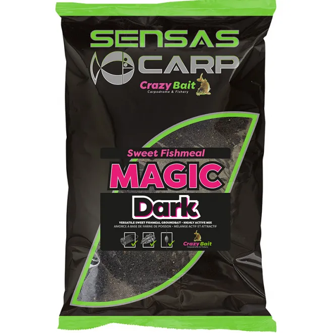 Sensas Sweet Fishmeal Magic Dark 2 kg