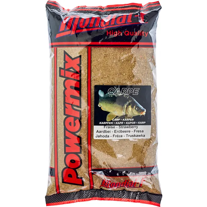Sensas Mondial-F Powermix Carp Erdbeer 1 kg 